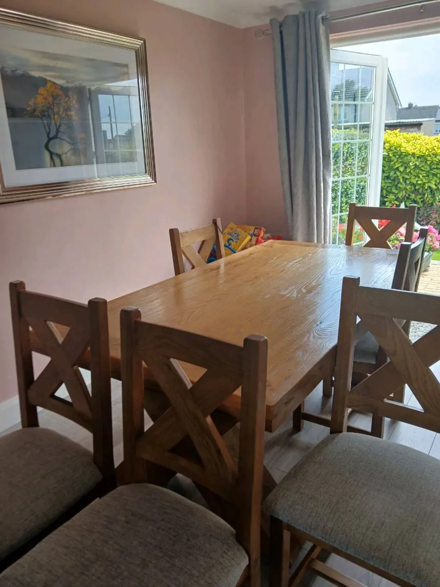 Dining table and chairs - Image 3