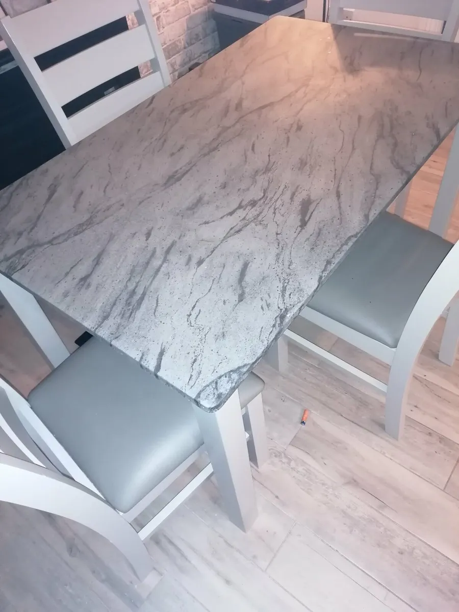 Dining table and chairs - Image 4