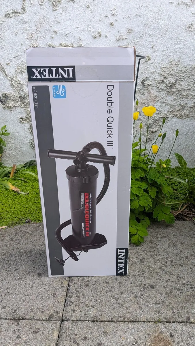 Intex Double Quick III Hand Pump (Boxed) - Image 2