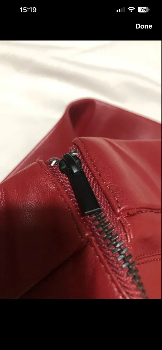 Ladies stunning leather trousers size S €10 - Image 3