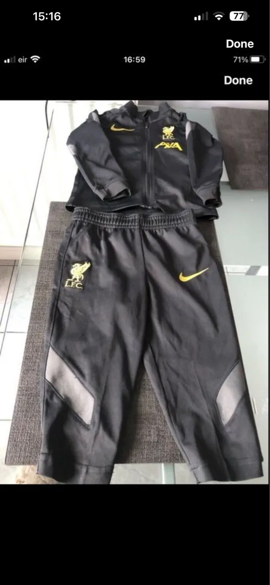 Boys Liverpool tracksuit 12/18 mths €15 - Image 1