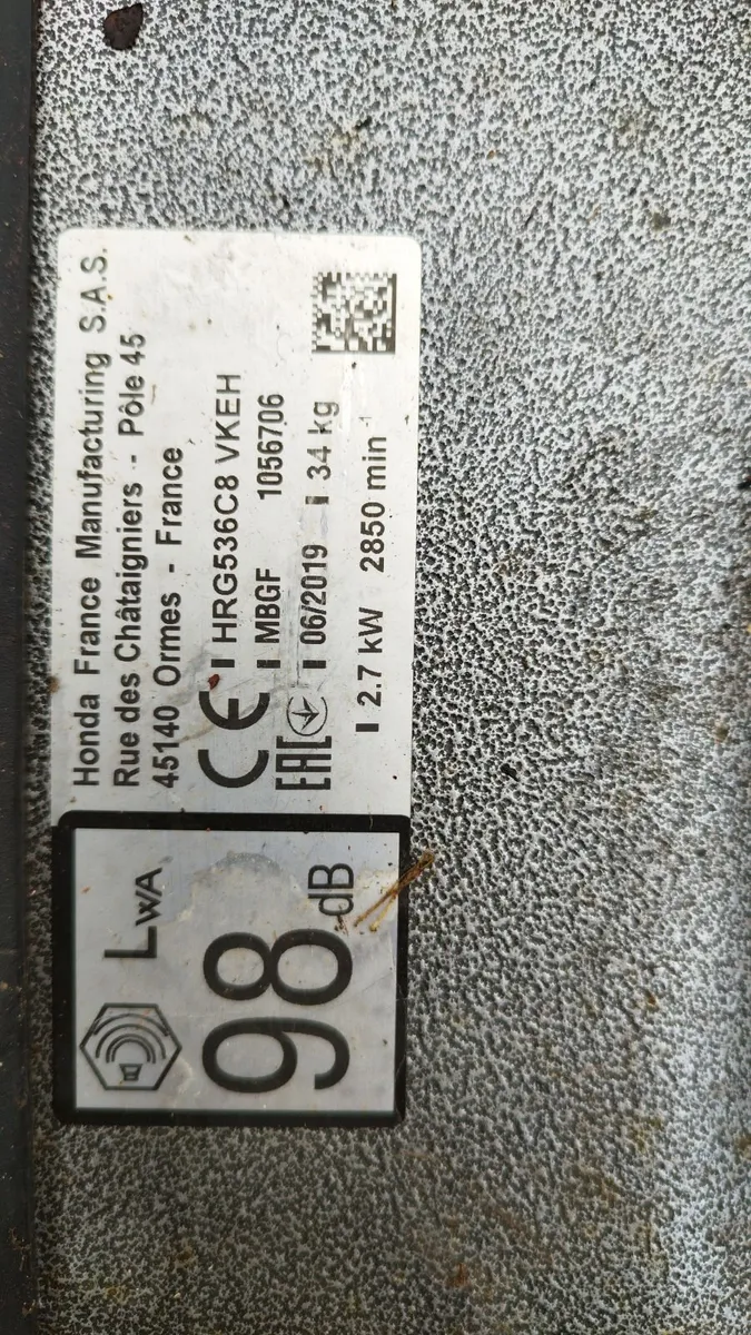 Honda HRG536 Lawnmower for sale - Image 4