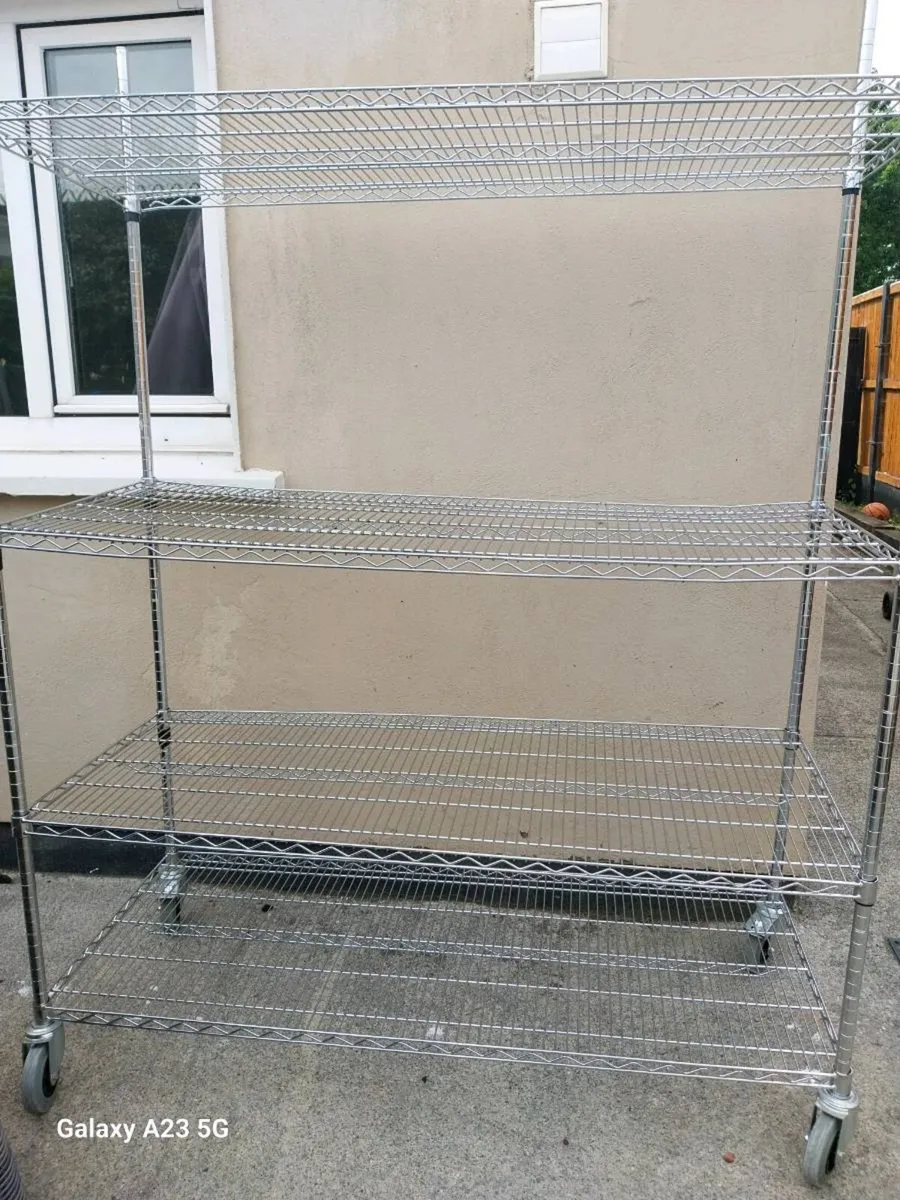 Mobile catering shelving - Image 1