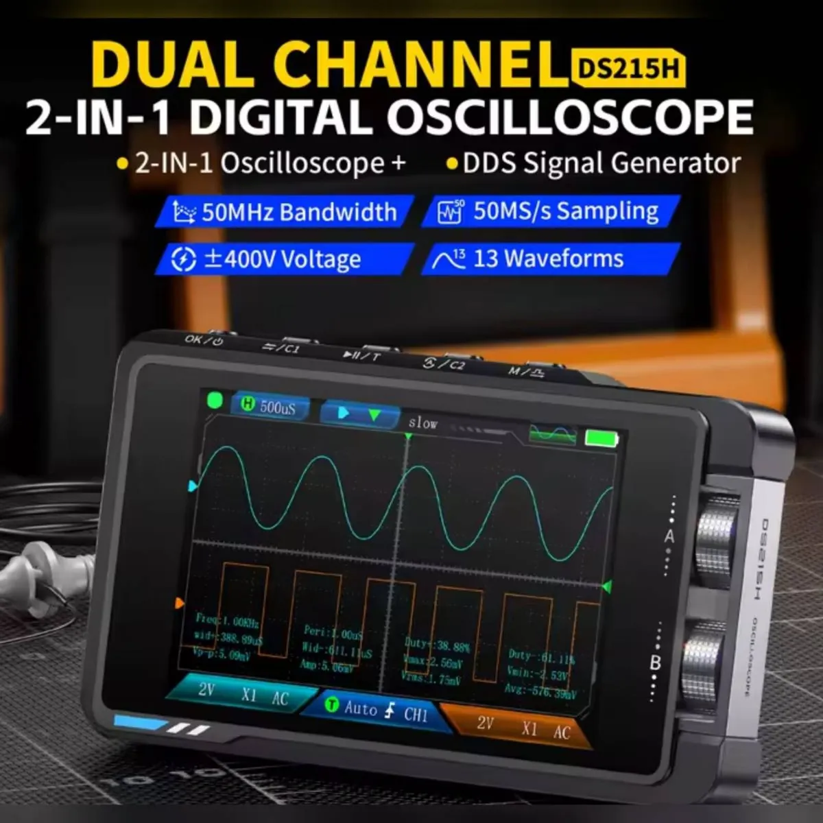 2 Chanel Digital Oscyloscope - Image 1