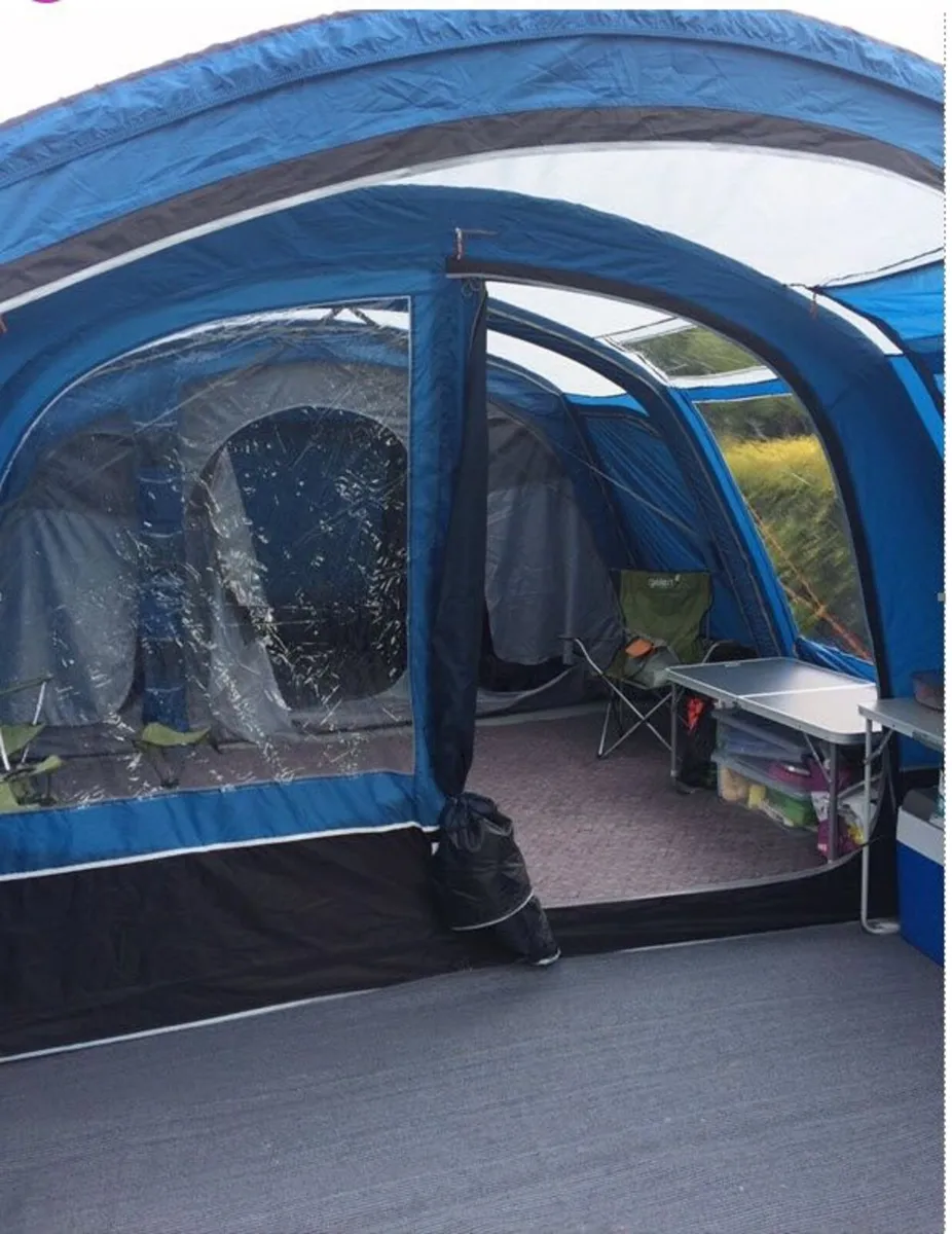 Vango 800XL airbeam 8 Man tent,accessories,roofbox - Image 1