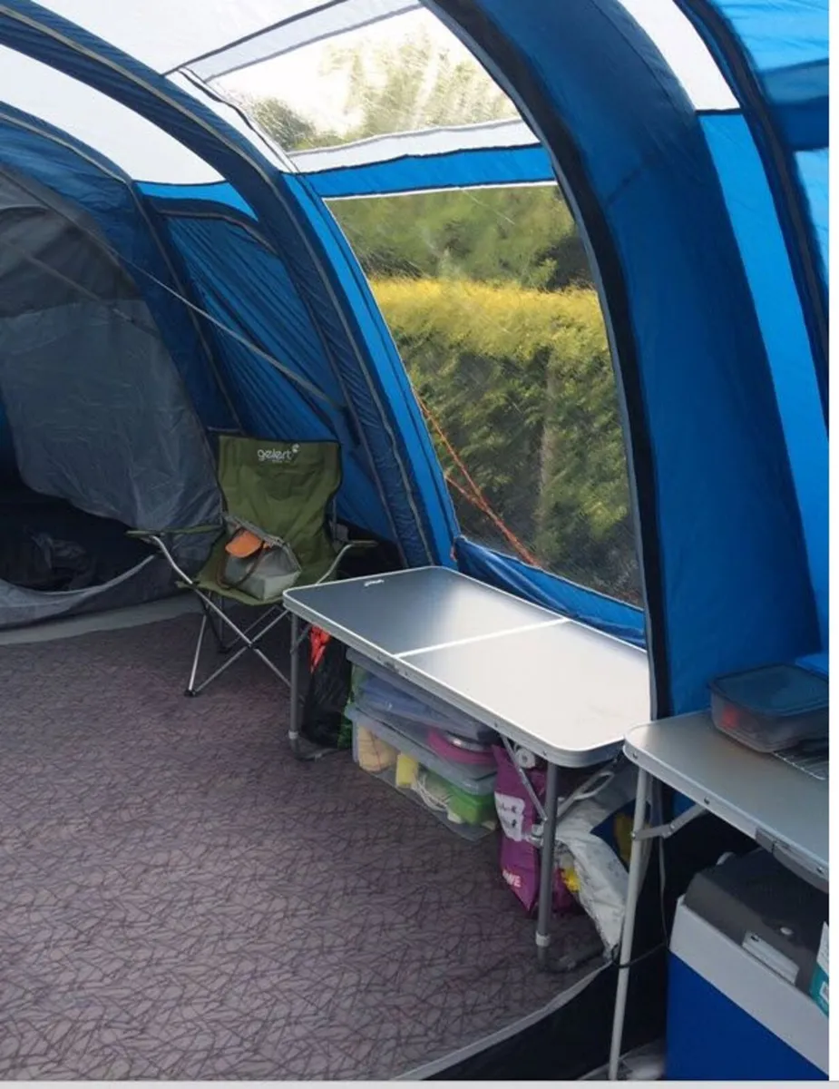 Vango 800XL airbeam 8 Man tent,accessories,roofbox - Image 4
