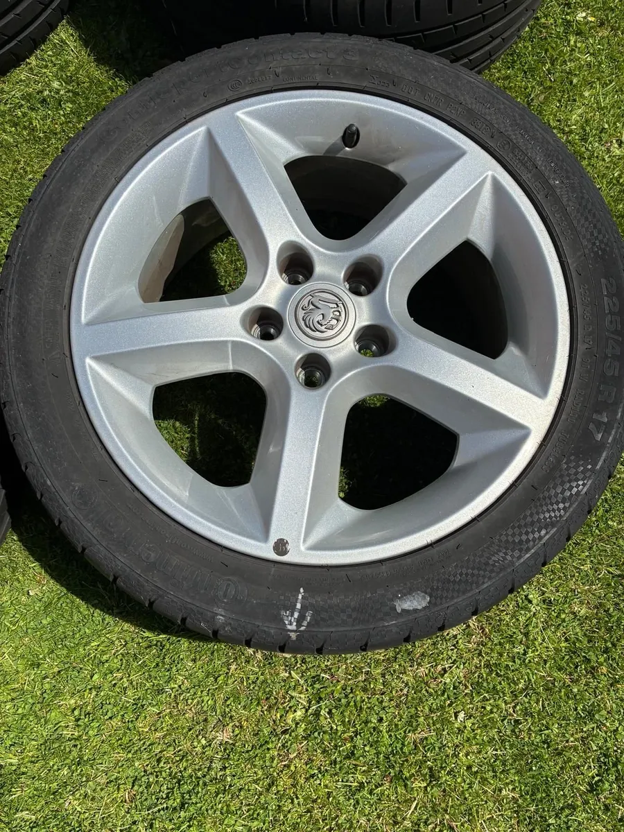 Vauxhall Alloy Wheels & Continental Tyres (4) - Image 4