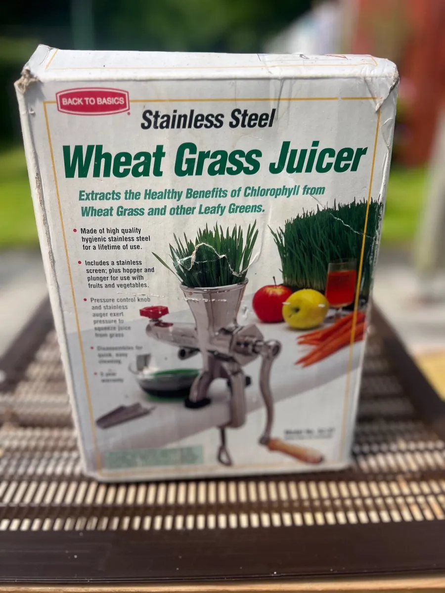 Wheatgrass Juicer