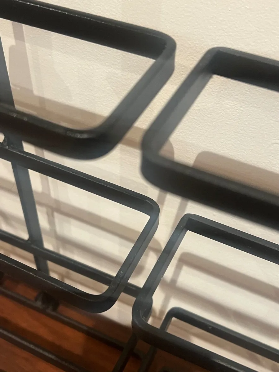2 Iron Wine Racks - Image 3