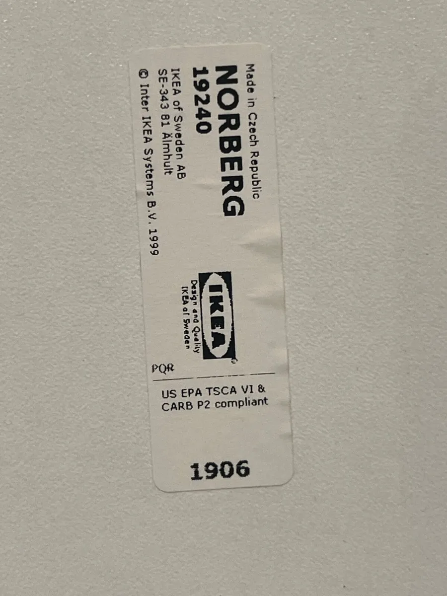Wall Mounting Folding Table IKEA Norberg - Image 3