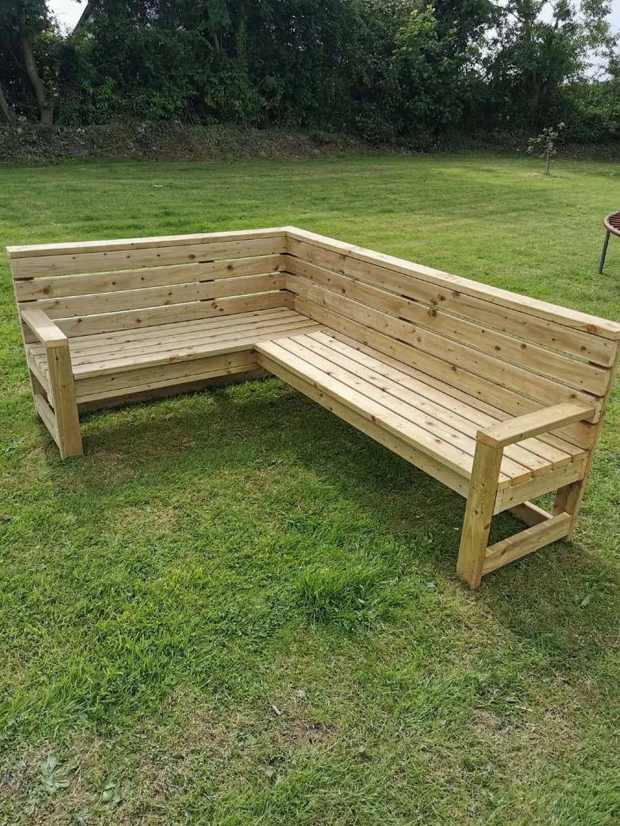 Garden furniture / one bench available! - Image 2