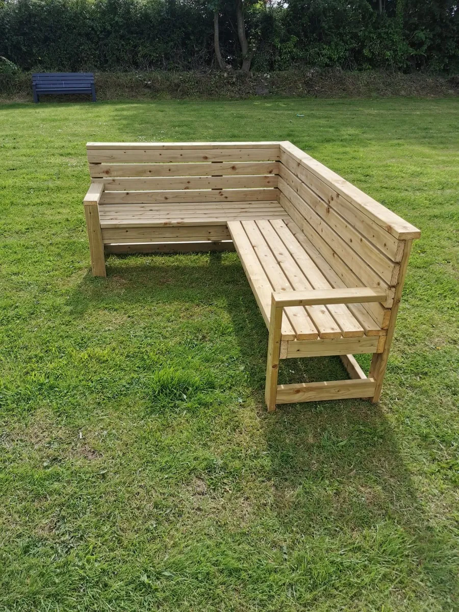 Garden furniture / one bench available! - Image 4