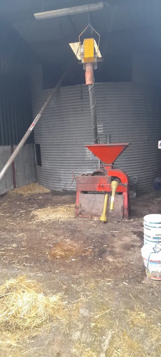 Grain storage/rolling setup for sale - Image 1