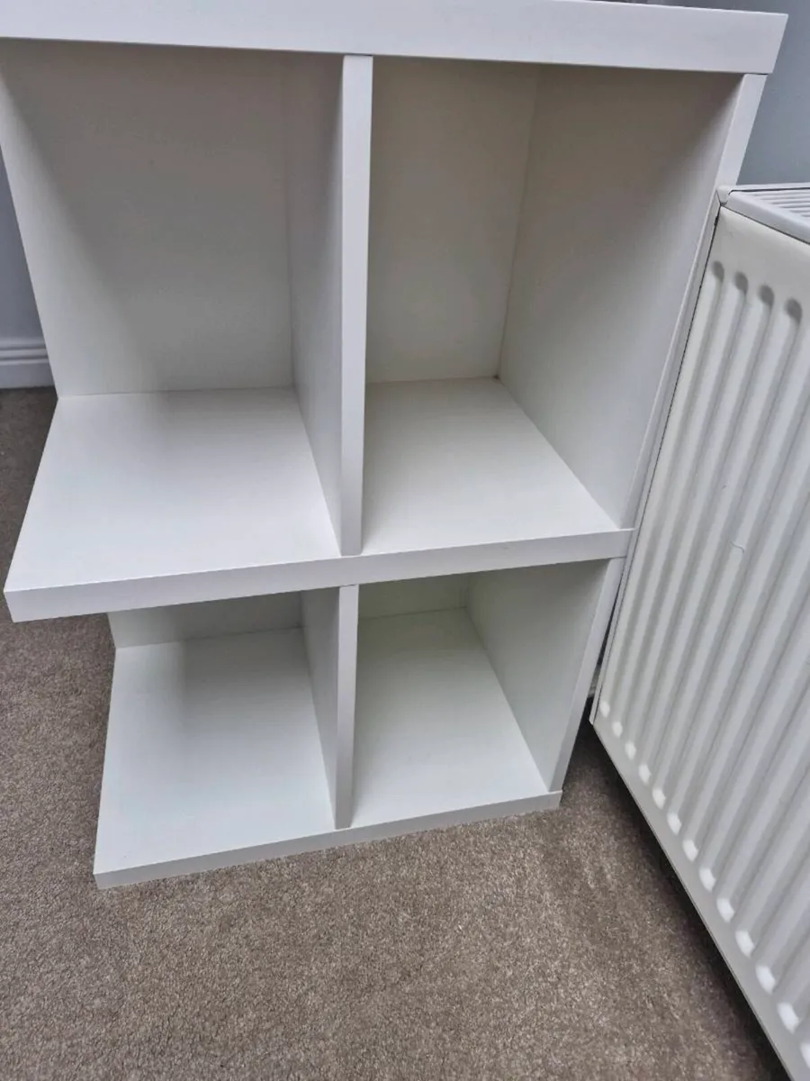 White Ikea desk - Image 3