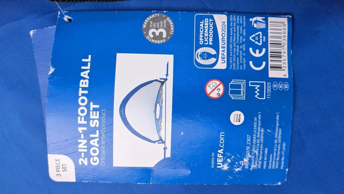 Pop-Up Football Goal Set - Image 1