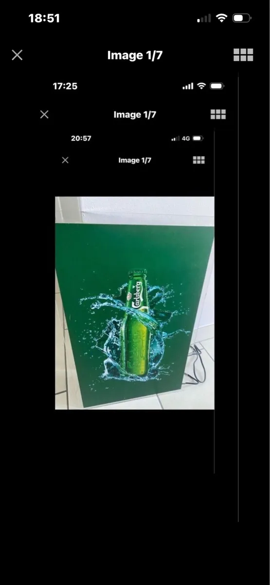 Carlsberg Illuminated Indoor Sign - Image 1
