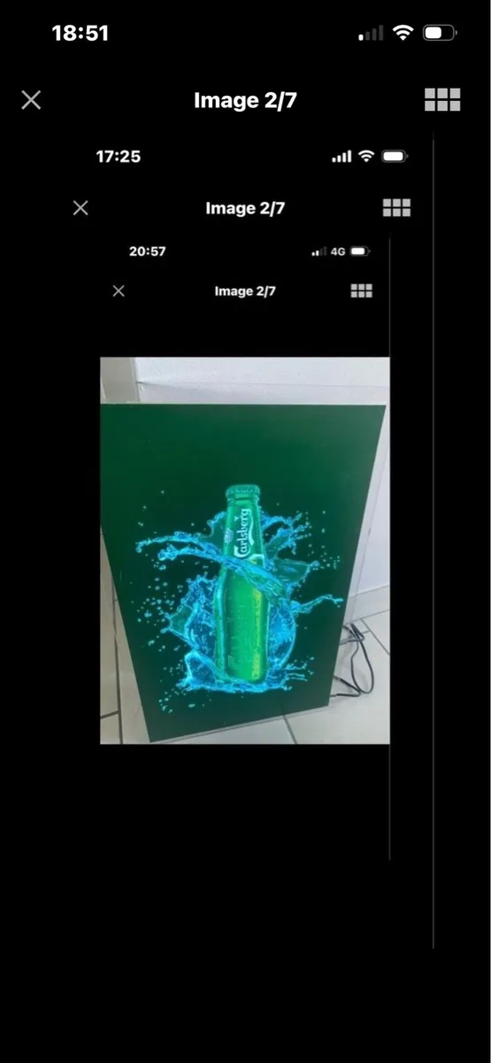 Carlsberg Illuminated Indoor Sign - Image 2