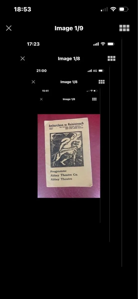 1956 Abbey Theatre programme - Image 1