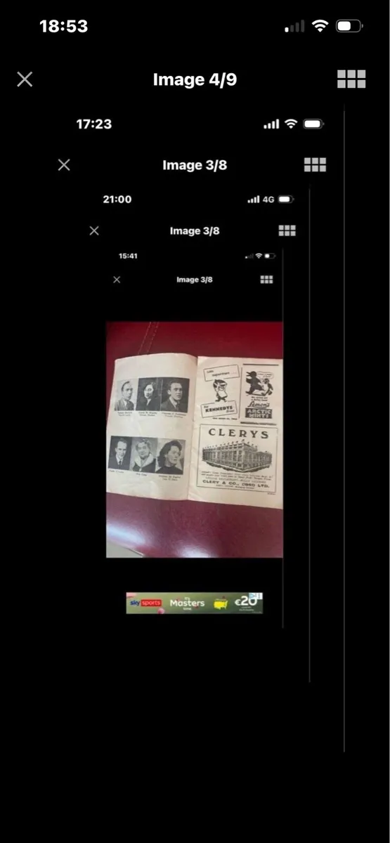 1956 Abbey Theatre programme - Image 4