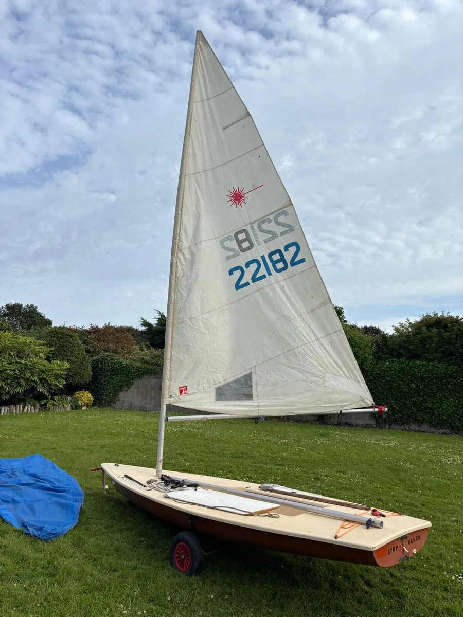 Laser Sailing dinghy - Image 1