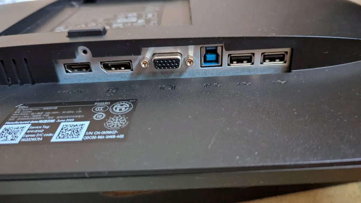 Dell P2219H 22" Full HD Monitors - Image 4