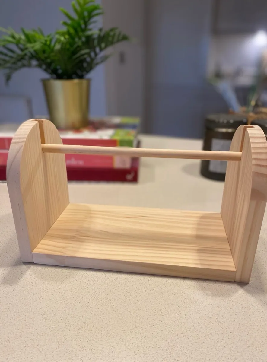 Ribbon Display Rack & Raw Edge Ribbon Bundle - Image 2