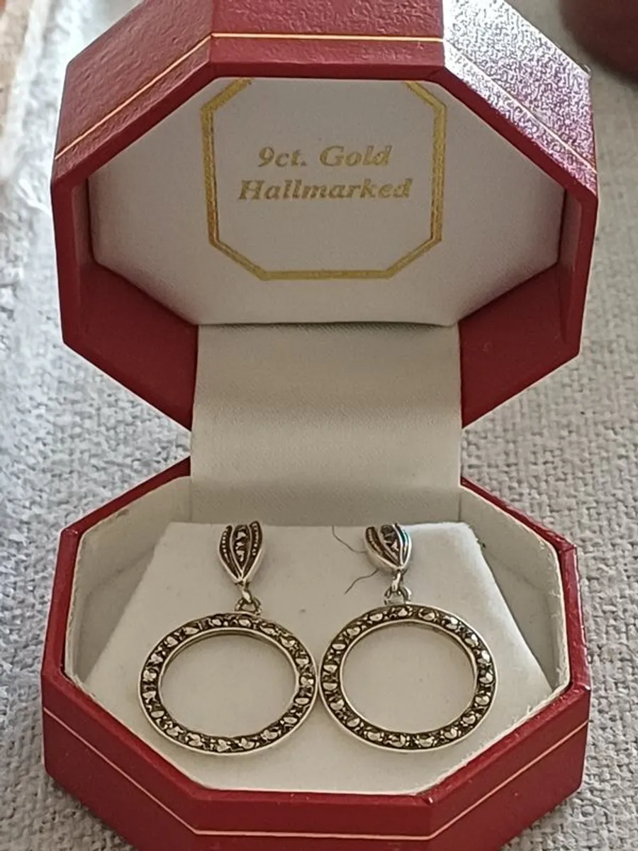 vintage sterling silver earrings - Image 4