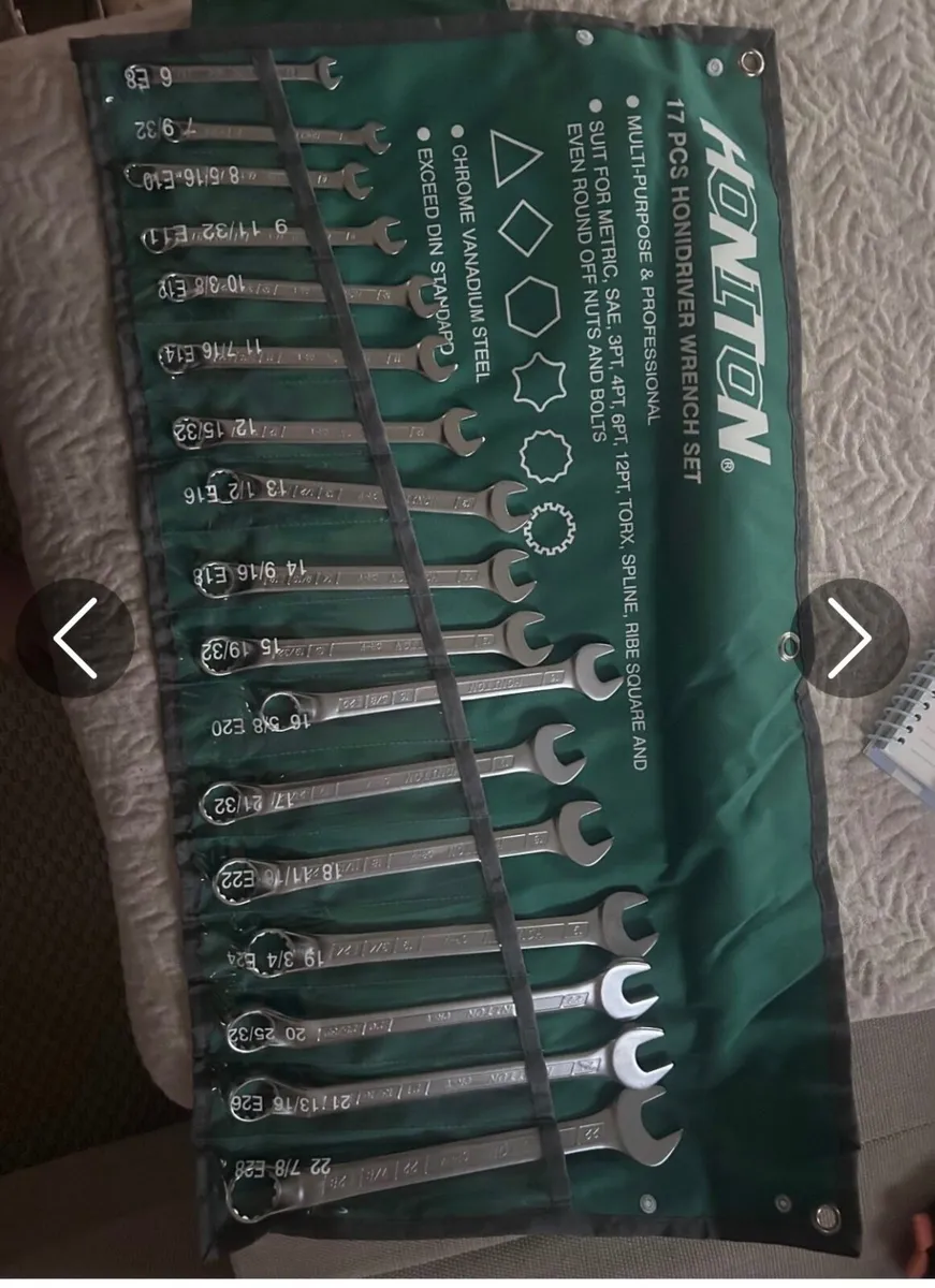 HONITON SPANNER/Wrench set - Image 1