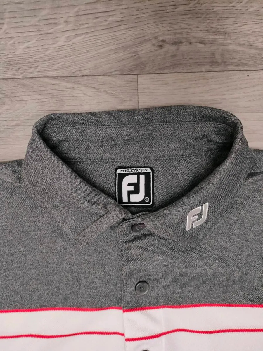 FootJoy FJ Golf Polo Shirt Mens XL Athletic Fit - Image 3