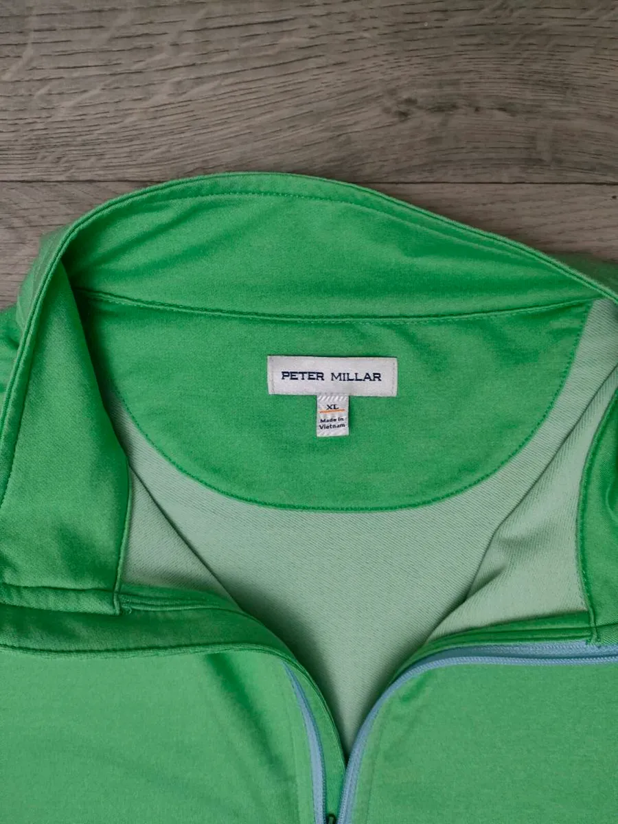 Peter Millar Half Zip Golf Jumper Mens XL - Image 4