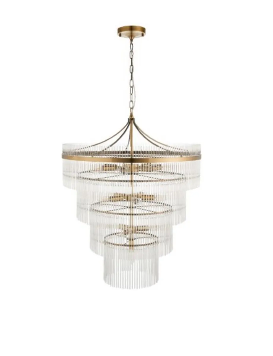 Large Tiered Chandelier - Image 2