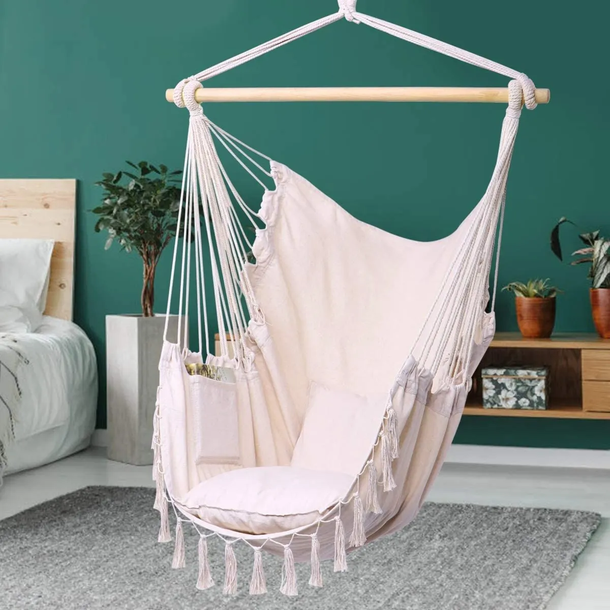 Hammock Swing Hanging Chair Garden - Image 2