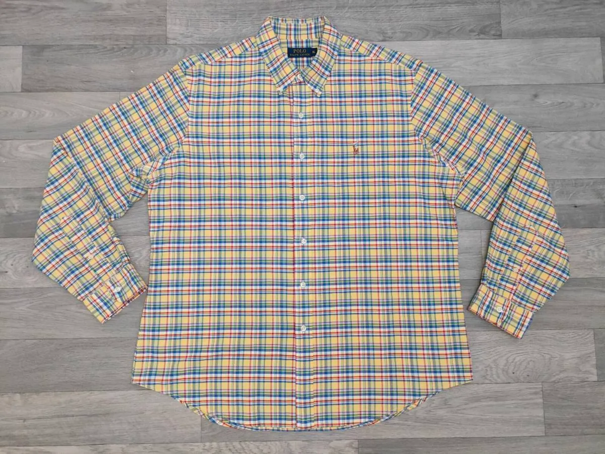 Ralph Lauren Check Oxford Shirt Mens XL/XXL - Image 1