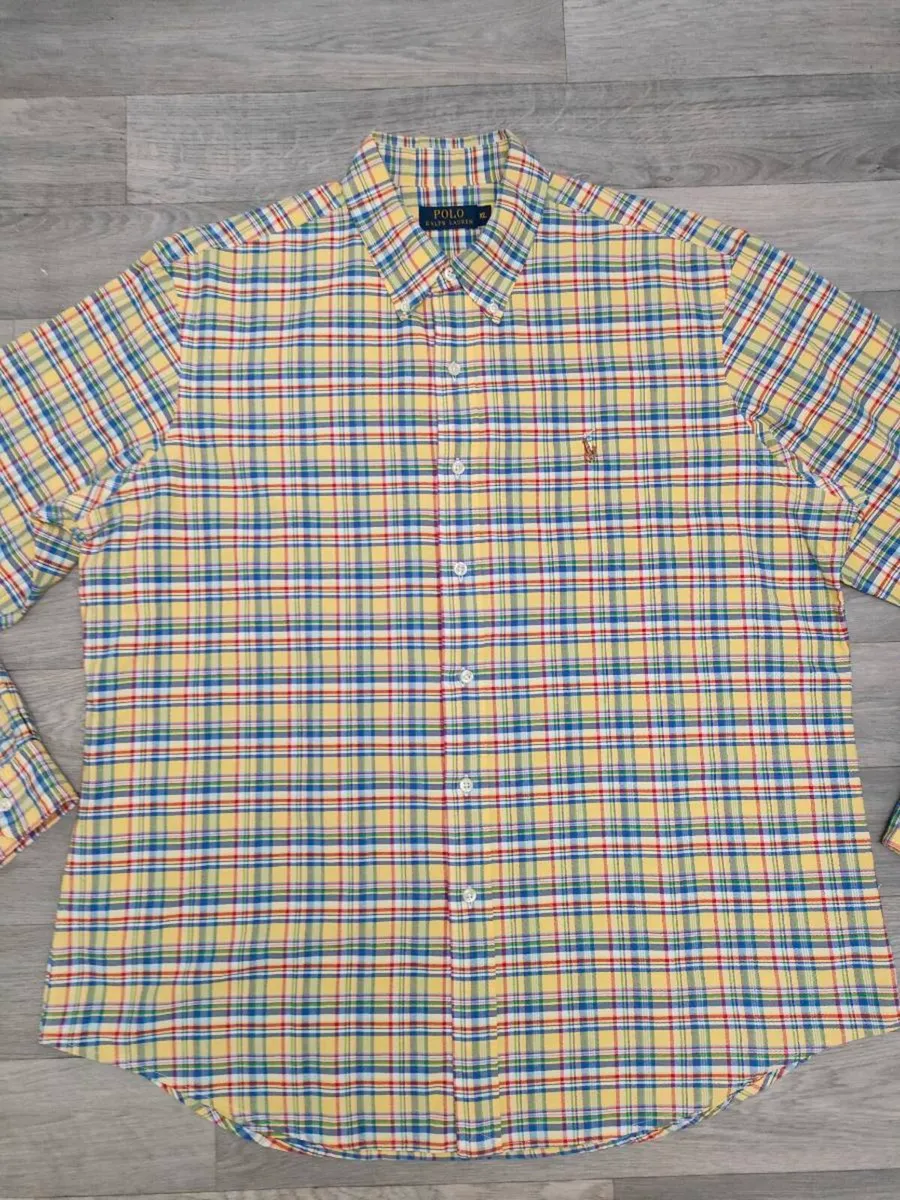 Ralph Lauren Check Oxford Shirt Mens XL/XXL - Image 2