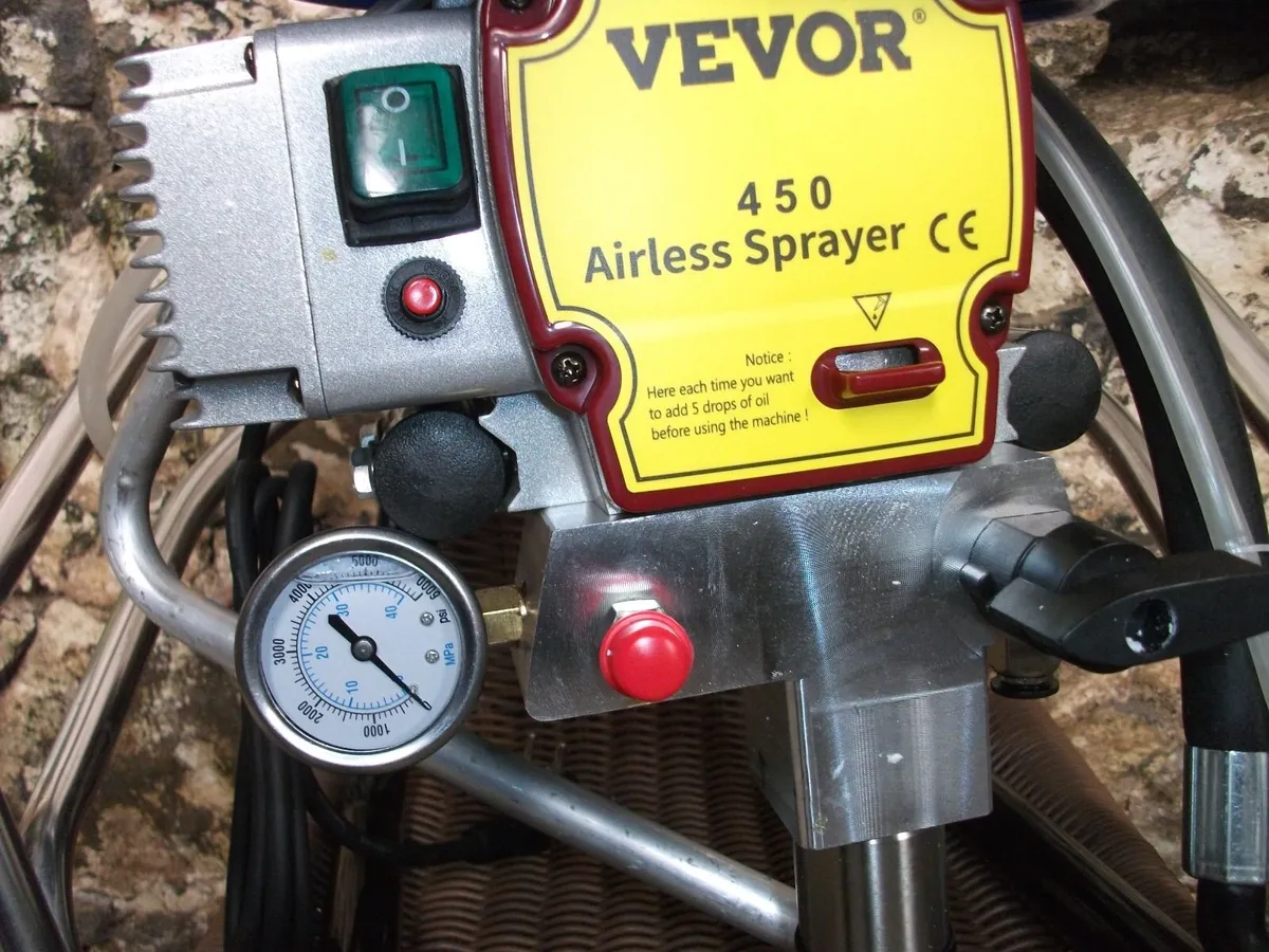 Airless Paint Sprayer High Pressure Paint Coating - Image 2