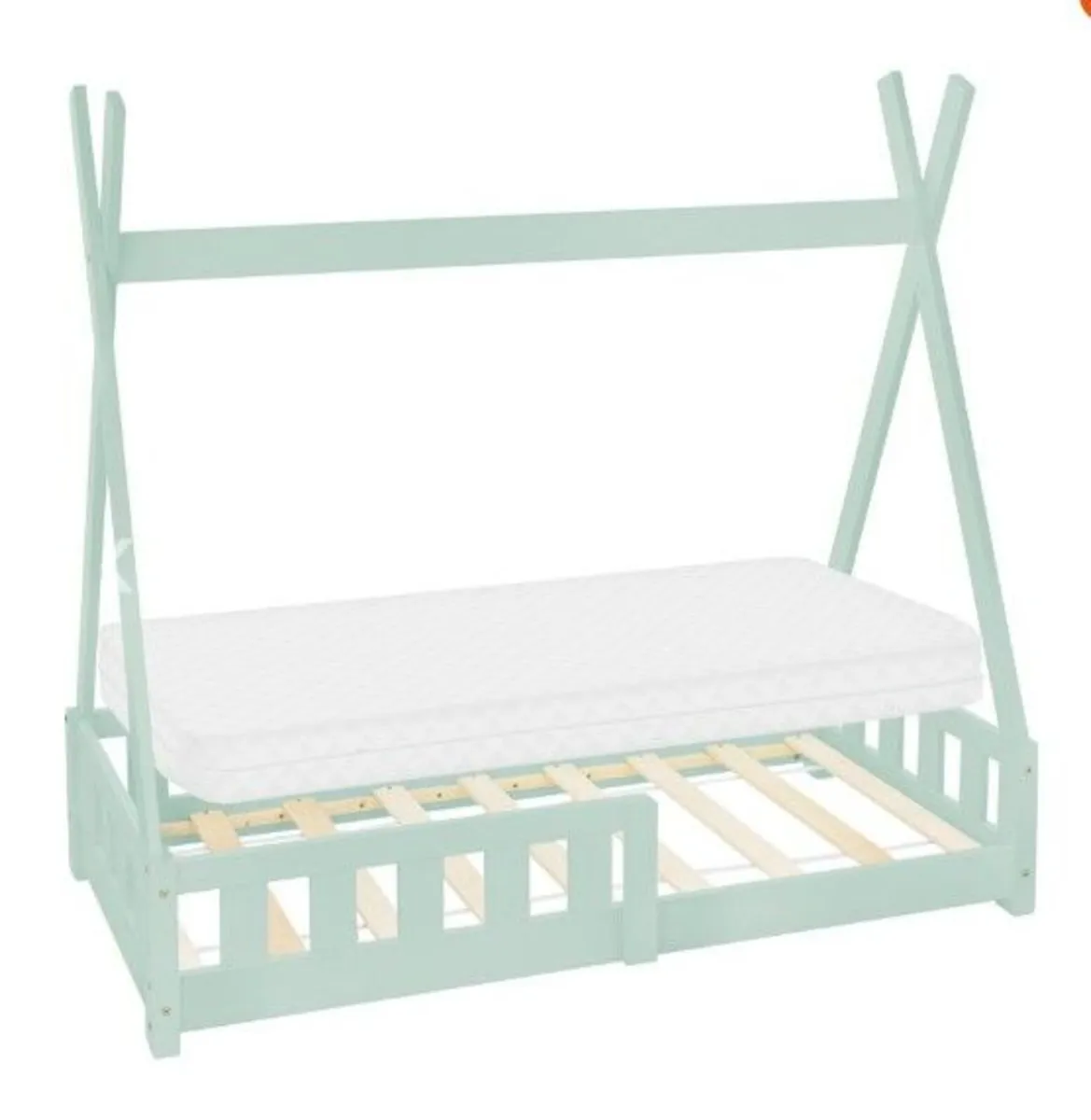 Kid's Tipi bed with mattress - Image 1