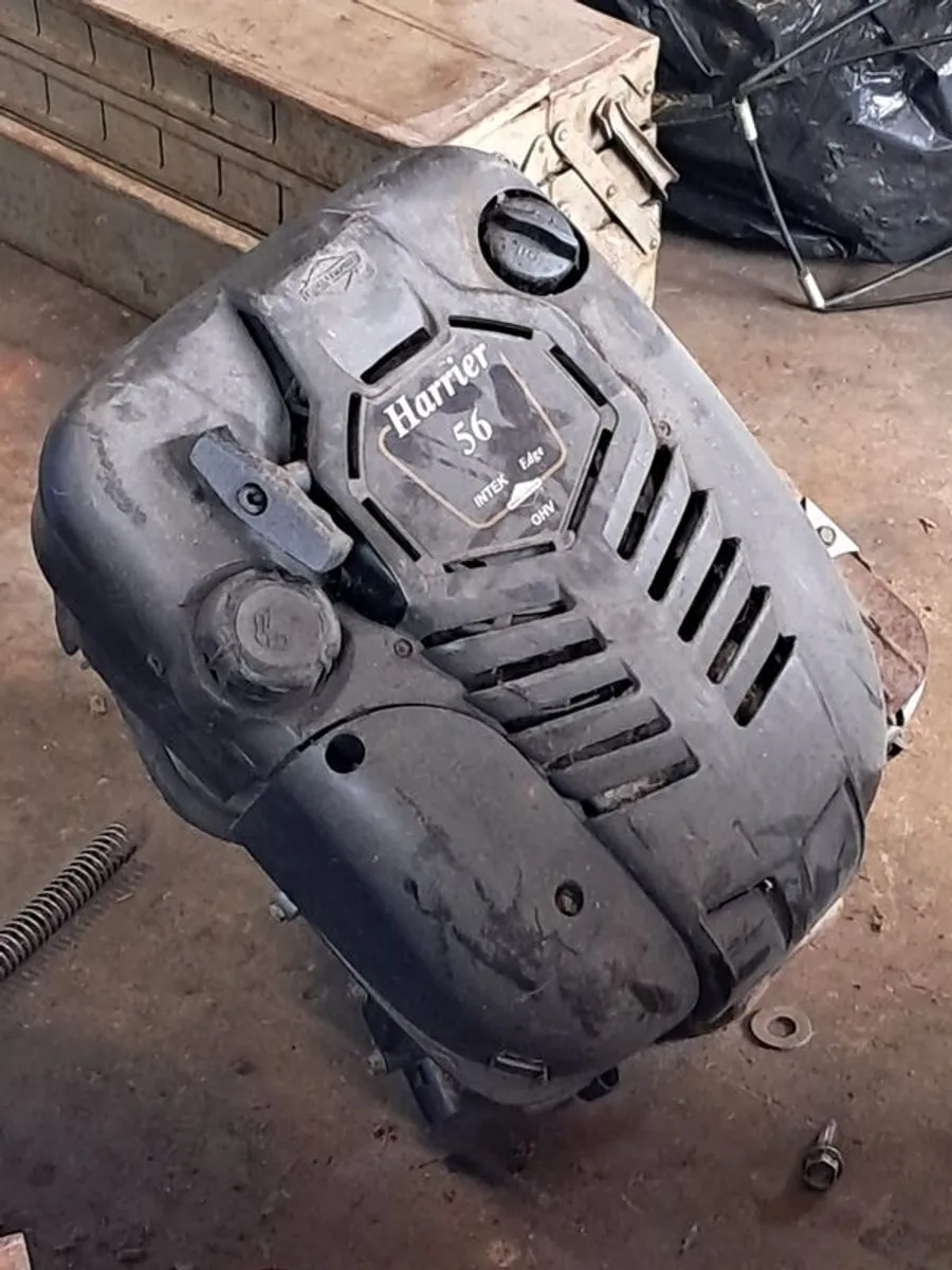 Briggs & Stratton Intek Edge lawnmower engine. and 2 JP Push mower - Image 1
