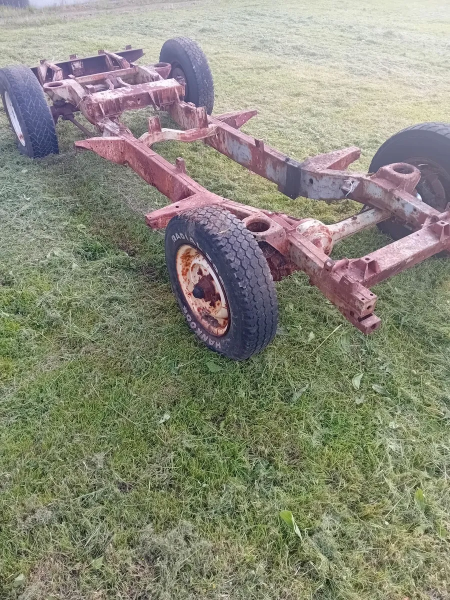 Land Rover 110 Chassis with Logbook - Image 1
