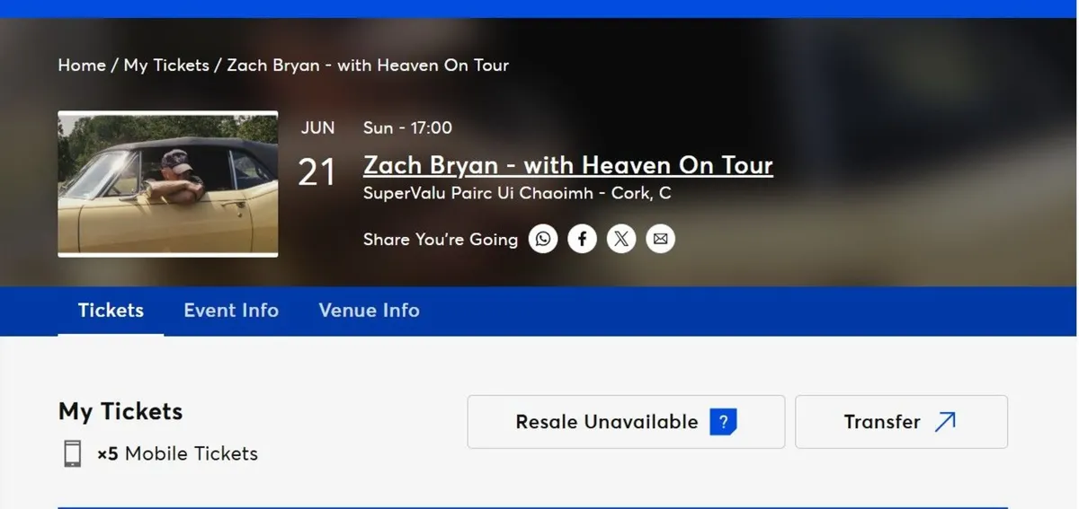 Music Tickets - Image 1