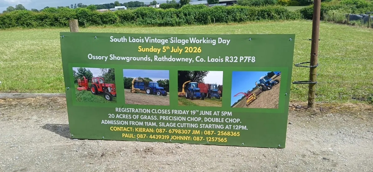 Vintage and    silage  harvester - Image 1