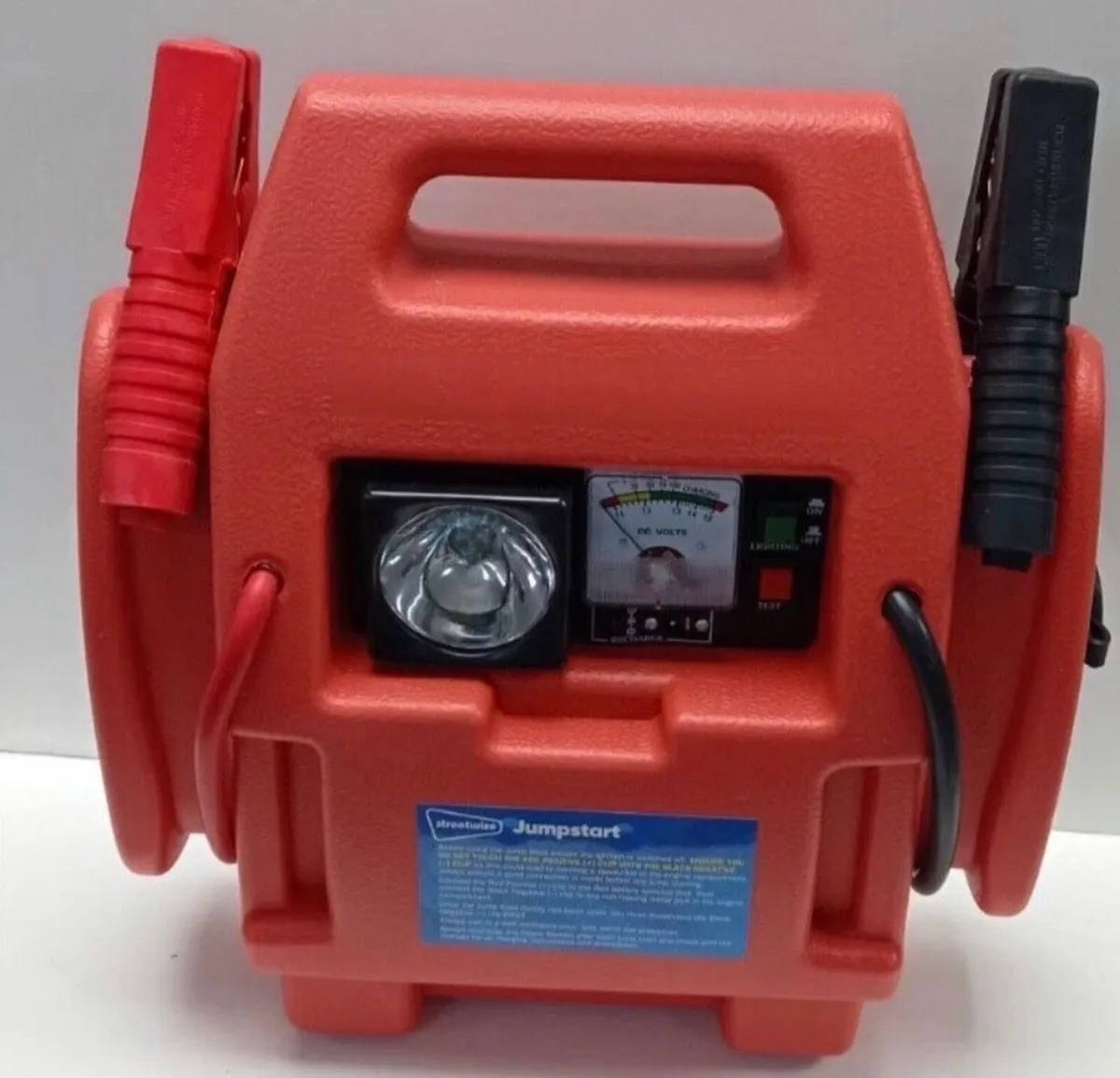 NEW Portable Car Battery Jump Starter 12v 900amp - Image 1