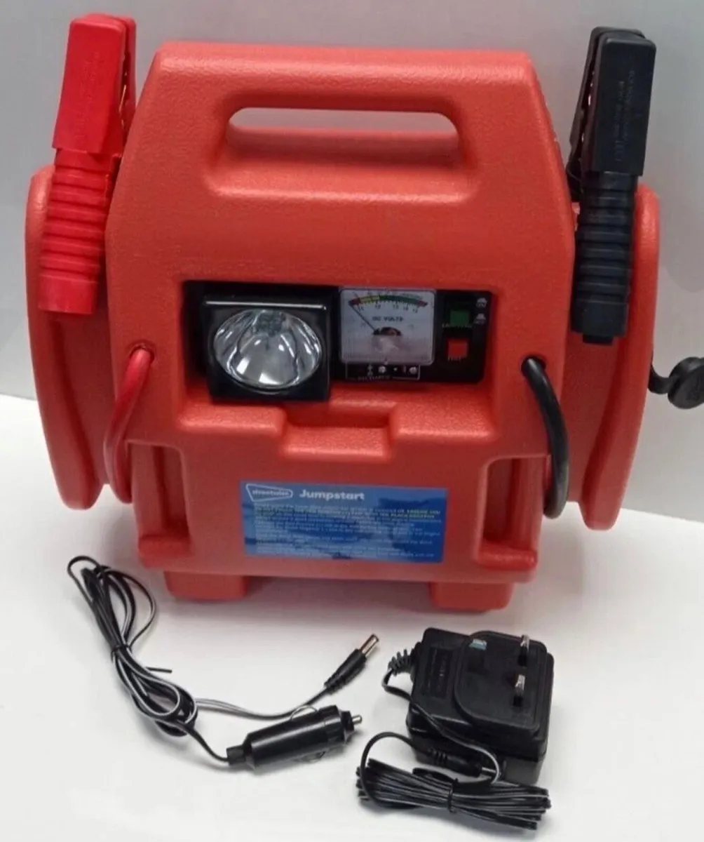 NEW Portable Car Battery Jump Starter 12v 900amp - Image 2