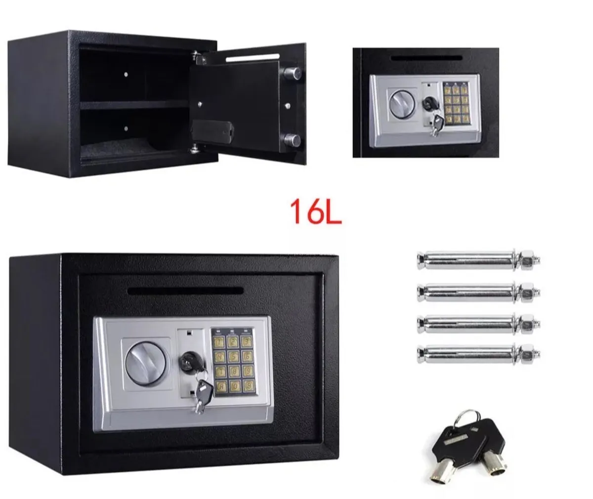 New 16L Electronic Safe for Home/Office - Image 4
