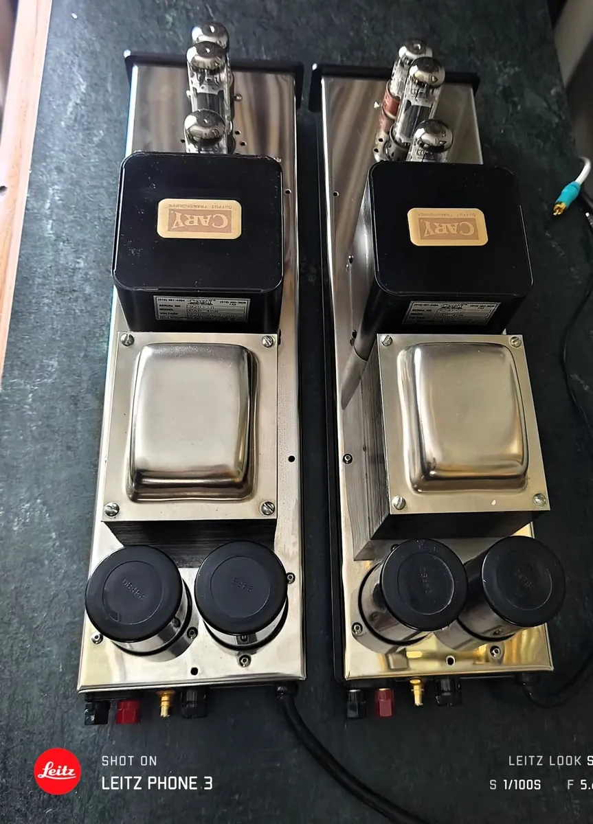 Cary Audio CAD-40M MkII pure Class A monoblock amp - Image 4