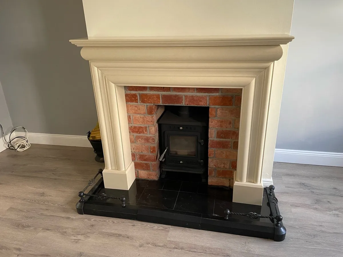 Stone Fireplace Surround - Image 1