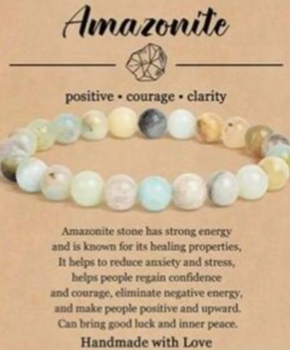 Bracelet Semi Precious Stones - Amazonite