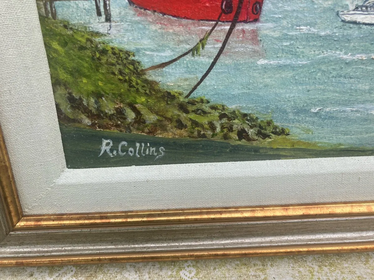 Shipping boats paintings free postage - Image 3