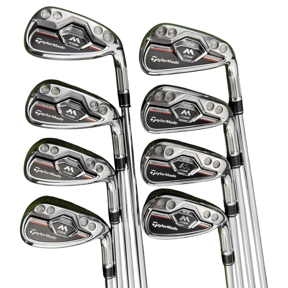 Taylormade M CGB Irons / 5-Pw-Aw-Sw / Stiff - Image 2