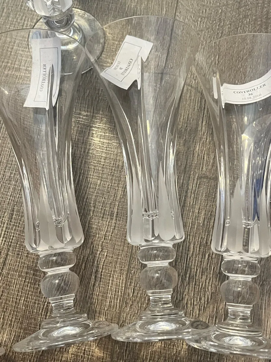 For sale bundle of a new crystal glasses - Image 3