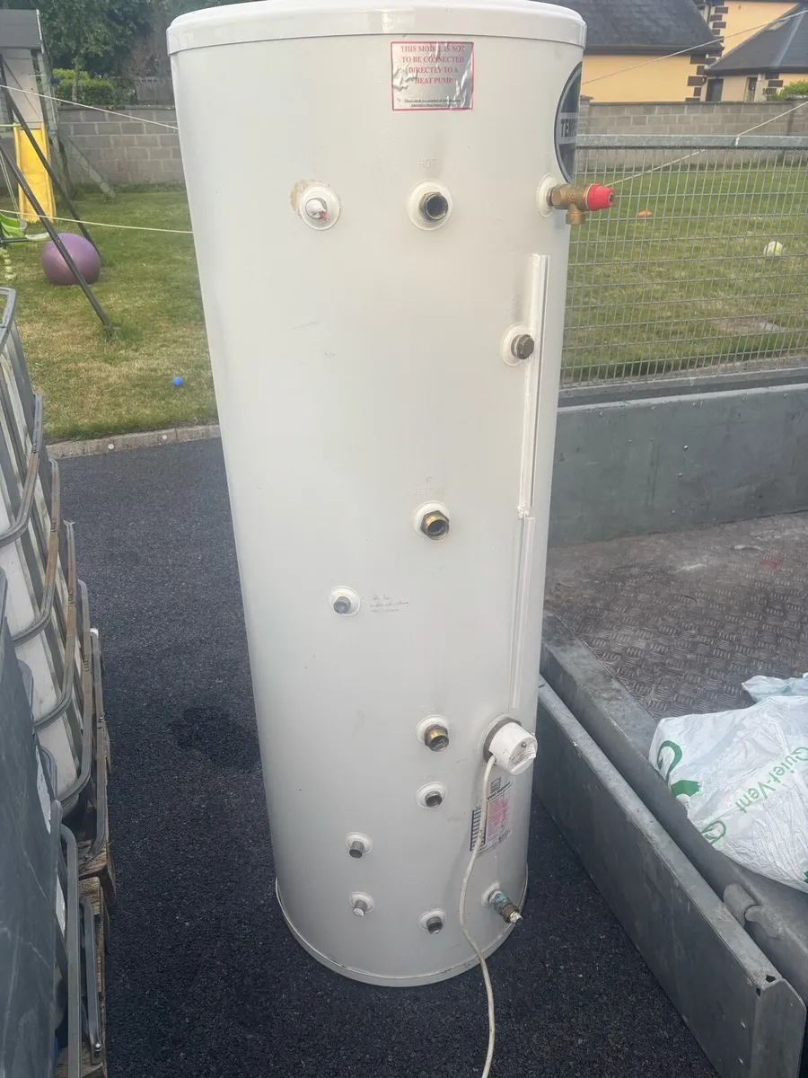 300 litre stainless dual coil cylinder - Image 2